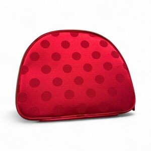 Estee Lauder 2026 Red Polka Dot Cosmetic Make Up Bag Train bag